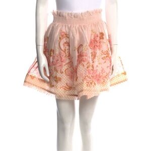 Zimmermann Silk Mini Skirt